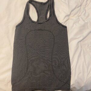 Striped Lululemon Swiftly Tech Tank